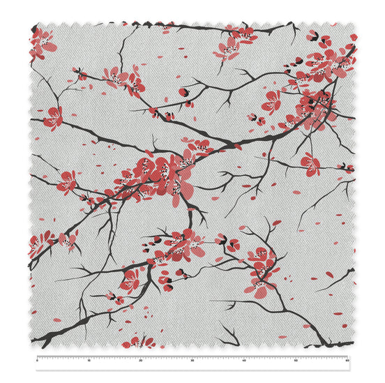 Textiles, Tela, Cojín, Funda Plumón, Piecera, Ropa Cama, Textil, cubre plumón, Genero, Cojines, Manta, Chal, Cubre Cama, Diseño Cherry Blossom
