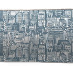 Textiles, Tela, Cojín, Funda Plumón, Piecera, Ropa Cama, Textil, cubre plumón, Genero, Cojines, Manta, Chal, Cubre Cama, Diseño City Blue