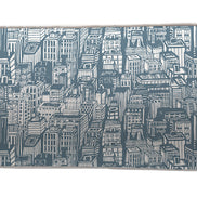 Textiles, Tela, Cojín, Funda Plumón, Piecera, Ropa Cama, Textil, cubre plumón, Genero, Cojines, Manta, Chal, Cubre Cama, Diseño City Blue