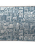 Cojín City Blue 120 x 35 cm