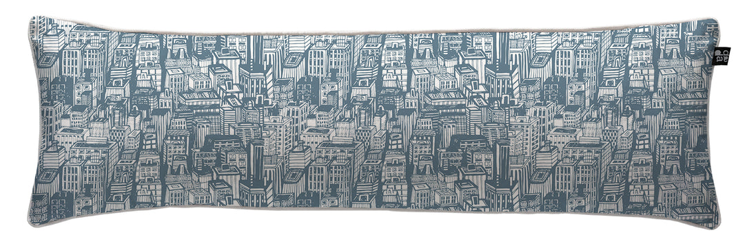 Cojín City Blue 120 x 35 cm