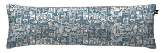 Cojín City Blue 120 x 35 cm