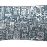 Textiles, Tela, Cojín, Funda Plumón, Piecera, Ropa Cama, Textil, cubre plumón, Genero, Cojines, Manta, Chal, Cubre Cama, Diseño City Blue