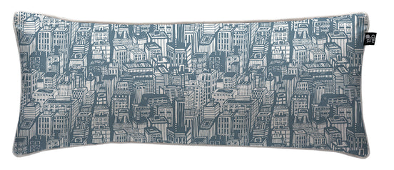 Cojín City Blue 90 x 35 cm
