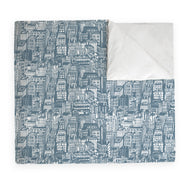 Textiles, Tela, Cojín, Funda Plumón, Piecera, Ropa Cama, Textil, cubre plumón, Genero, Cojines, Manta, Chal, Cubre Cama, Diseño City Blue