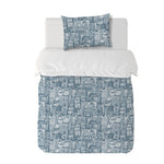 Textiles, Tela, Cojín, Funda Plumón, Piecera, Ropa Cama, Textil, cubre plumón, Genero, Cojines, Manta, Chal, Cubre Cama, Diseño City Blue