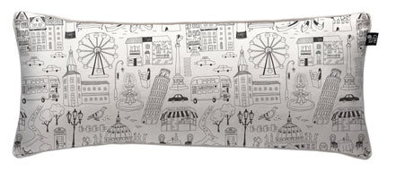 Textiles, Tela, Cojín, Funda Plumón, Piecera, Ropa Cama, Textil, cubre plumón, Genero, Cojines, Manta, Chal, Cubre Cama, Diseño City Lines