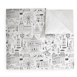 Textiles, Tela, Cojín, Funda Plumón, Piecera, Ropa Cama, Textil, cubre plumón, Genero, Cojines, Manta, Chal, Cubre Cama, Diseño City Lines