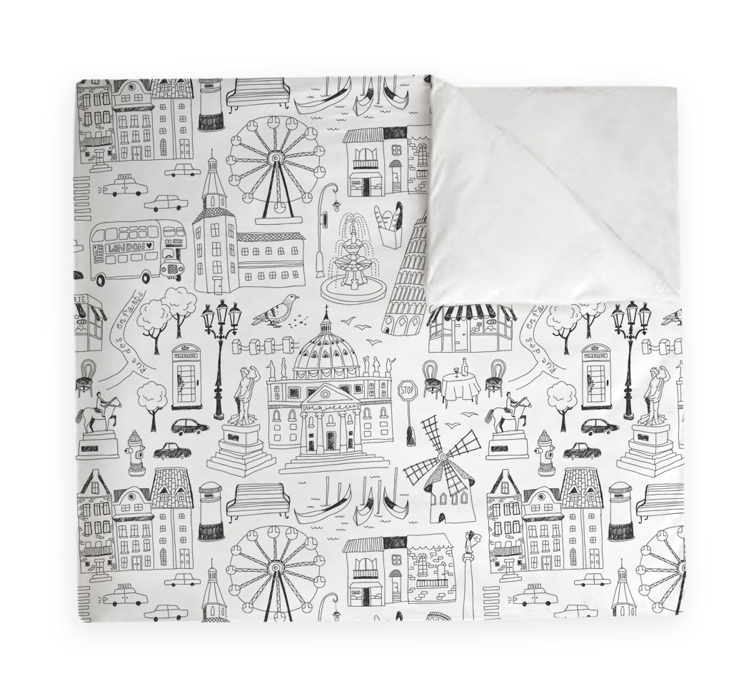 Textiles, Tela, Cojín, Funda Plumón, Piecera, Ropa Cama, Textil, cubre plumón, Genero, Cojines, Manta, Chal, Cubre Cama, Diseño City Lines