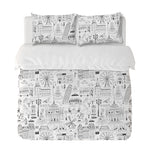 Textiles, Tela, Cojín, Funda Plumón, Piecera, Ropa Cama, Textil, cubre plumón, Genero, Cojines, Manta, Chal, Cubre Cama, Diseño City Lines