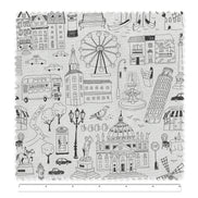 Textiles, Tela, Cojín, Funda Plumón, Piecera, Ropa Cama, Textil, cubre plumón, Genero, Cojines, Manta, Chal, Cubre Cama, Diseño City Lines