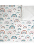 Manta Acolchada (Piecera) Color Rainbow 210 x 140 cm