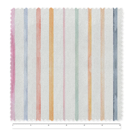 Tela Color Stripe x Metro (1,40 mts ancho)
