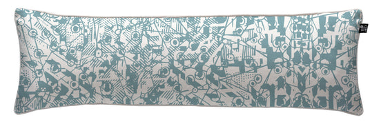 Cojín Connection Petrol 120 x 35 cm