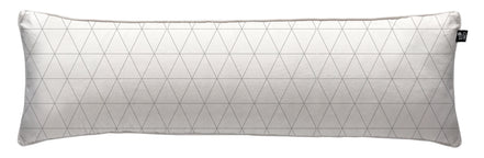 Cojín Diamond White 120 x 35 cm
