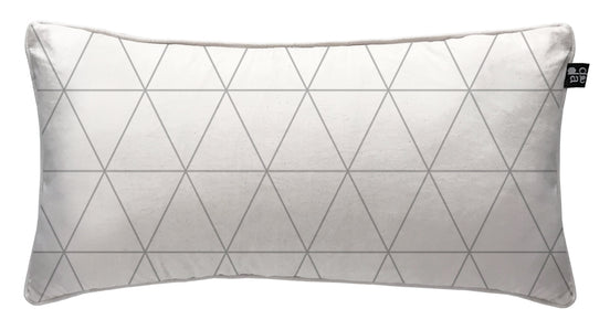 Cojín Diamond White 70 x 35 cm
