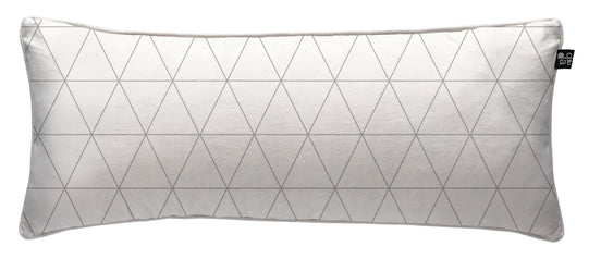 Cojín Diamond White 90 x 35 cm
