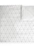 Manta Acolchada (Piecera) Diamond White 210 x 140 cm