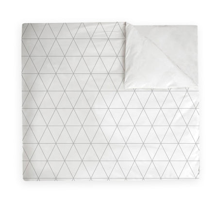 Manta Acolchada (Piecera) Diamond White 210 x 140 cm