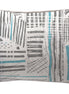 Cojín Draw Lines Blue 60 x 40 cm