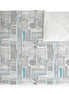 Manta Acolchada (Piecera) Draw Lines Blue 210 x 140 cm