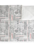 Manta Acolchada (Piecera) Draw Lines Pink 210 x 140 cm