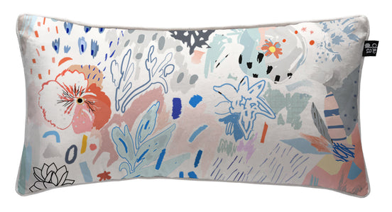 Cojín Flower Memphis 70 x 35 cm