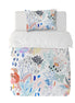 Funda Plumón Flower Memphis Cuna 145 x 105 cm