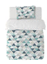 Funda Plumón Geo Triangle Cuna 145 x 105 cm