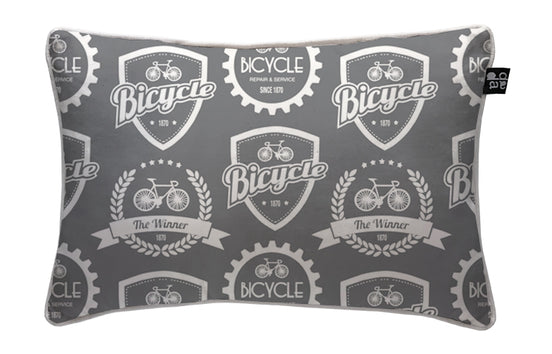 Cojín Grey Bike 60 x 40 cm