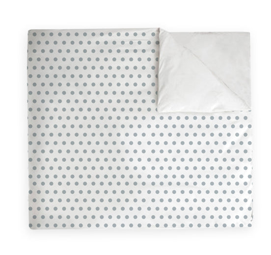 Manta Acolchada (Piecera) Grey Dots 210 x 140 cm