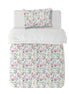 Funda Plumón Light Flowers Cuna 145 x 105 cm