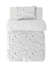 Funda Plumón Pink Terrazzo Cuna 145 x 105 cm