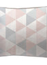 Cojín Pink Triangle 60 x 40 cm