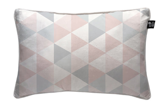 Cojín Pink Triangle 60 x 40 cm