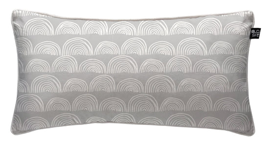Cojín Rainbow Grey 70 x 35 cm