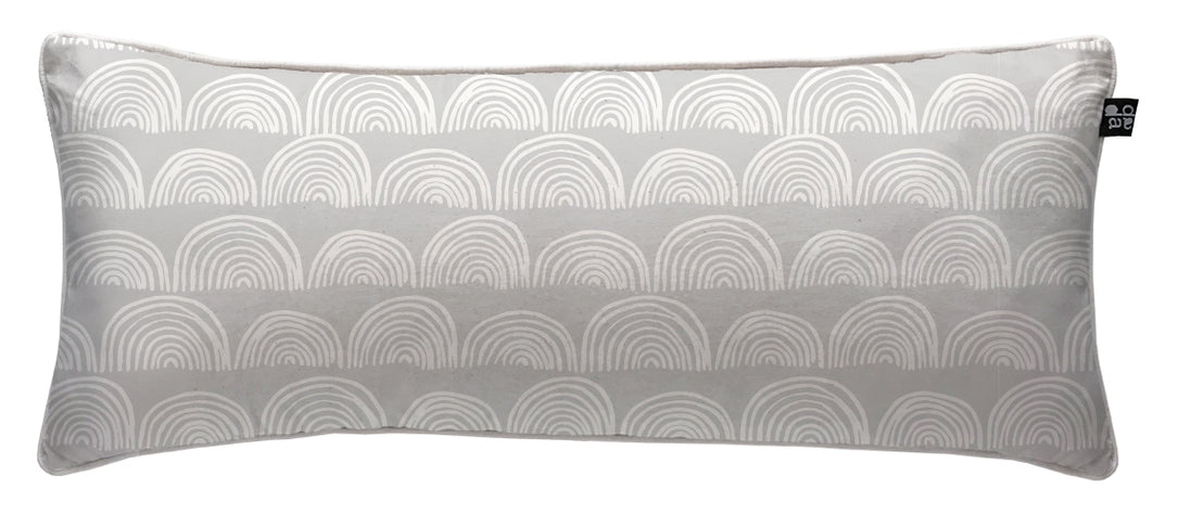 Cojín Rainbow Grey 90 x 35 cm