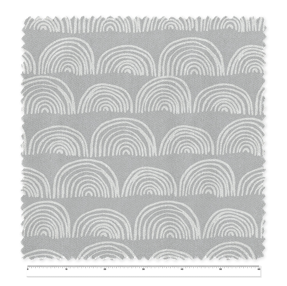 Tela Rainbow Grey x Metro (1,40 mts ancho)