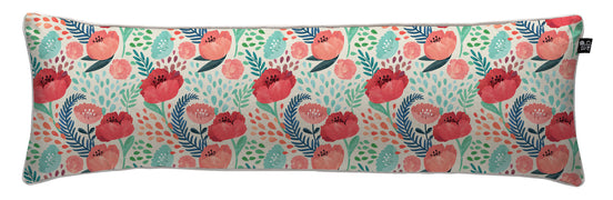 Cojín Red Flower 120 x 35 cm