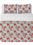 Funda Plumón Red Flower Super King