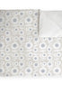 Manta Acolchada (Piecera) Round Flower 210 x 140 cm
