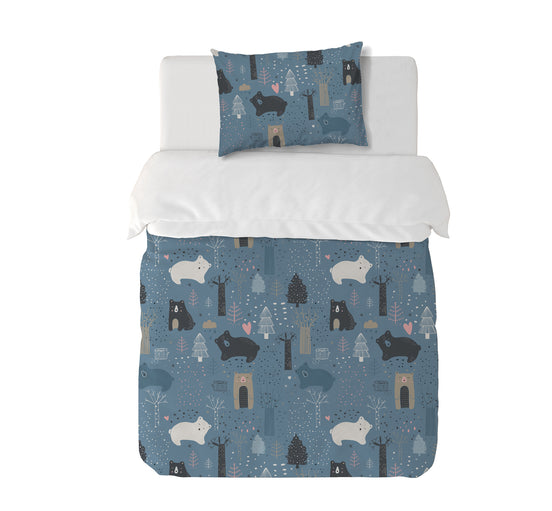 Funda Plumón Soft Bear Cuna 145 x 105 cm