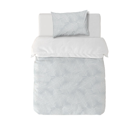 Funda Plumón Soft Leaves Cuna 145 x 105 cm