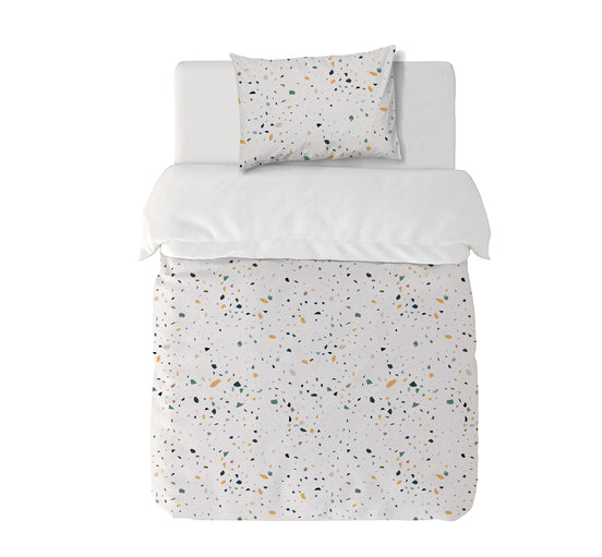 Funda Plumón Soft Terrazzo Cuna 145 x 105 cm