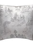 Cojín Toile De Jouy Grey 45 x 45 cm