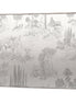 Cojín Toile De Jouy Grey 90 x 35 cm