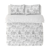 Toile De Jouy Grey
