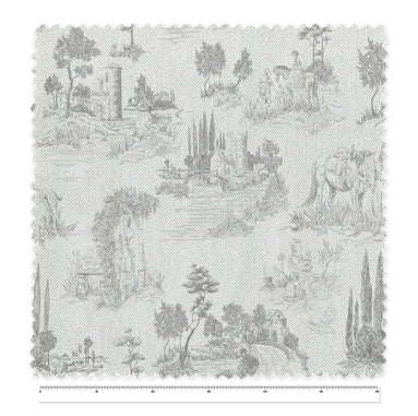 Toile De Jouy Grey