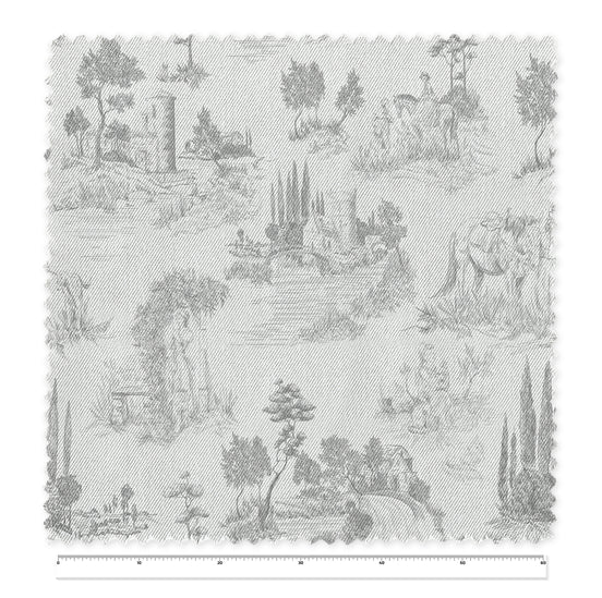 Toile De Jouy Grey