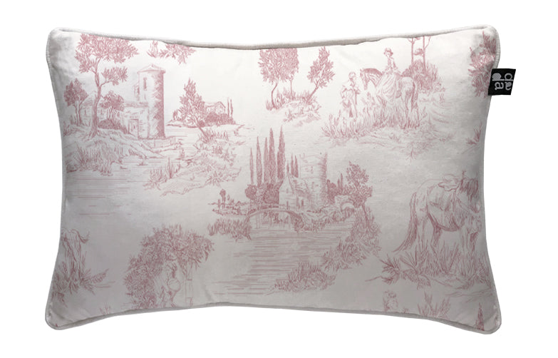 Toile De Jouy Pink